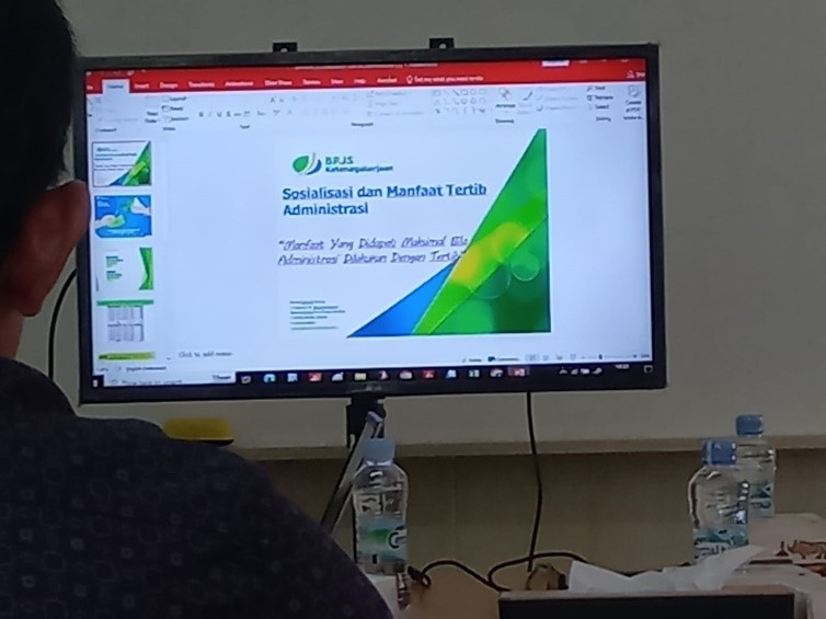 Jamkrida Banten Hadiri Undangan Sosialisasi Sistem Jaminan Sosial Nasional BPJS Ketenagakerjaan