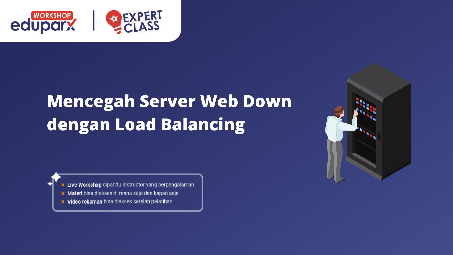 IT Jamkrida Mengikuti Workshop Load Balancing Server Dengan HAPROXY