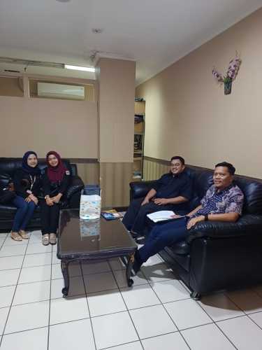 Silaturahmi Pejabat Satuan Pengawas Internal Baru PT. Jamkrida Banten Ke Inspektorat Daerah Banten