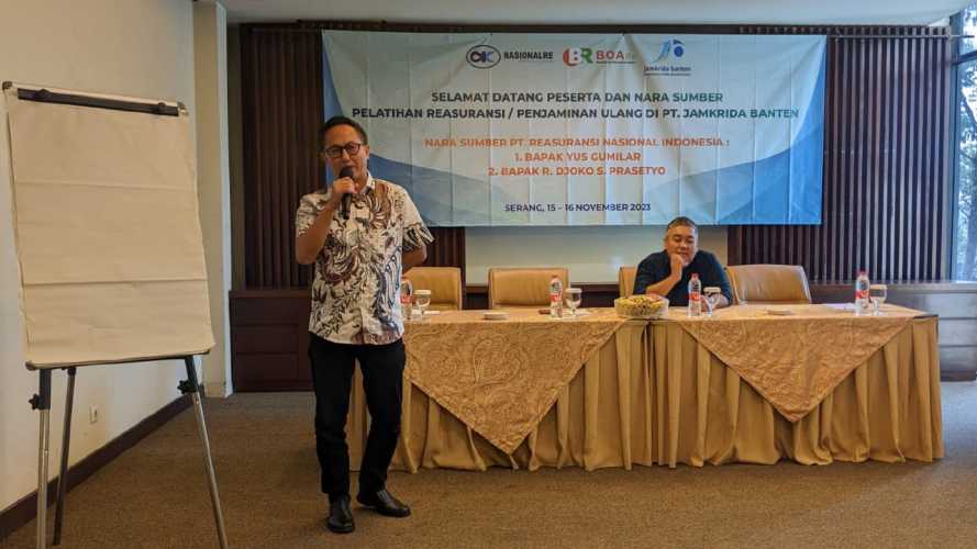 Pelatihan Reasuransi/Penjaminan Ulang PT. Jamkrida Banten