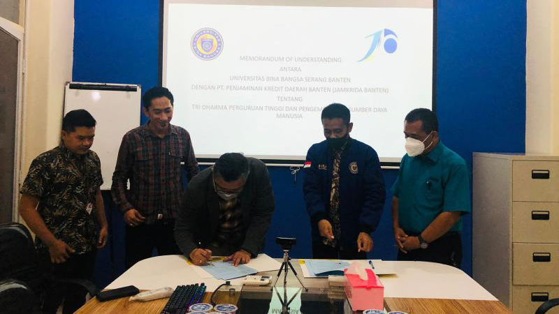 Jamkrida Banten Kerja Sama Dengan UNIBA