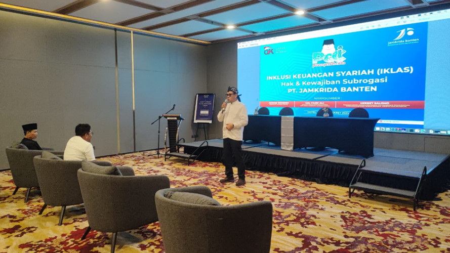 PUASA PENUH CINTA KANG JAMIN JELASKAN KEWAJIBAN SUBROGASI  MENURUT FATWA DSN MUI