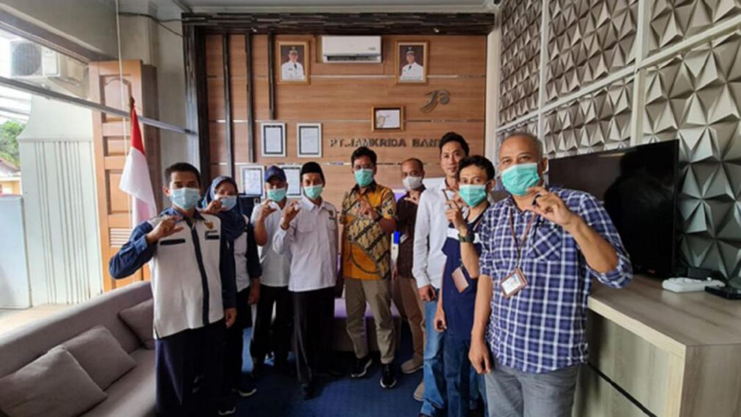 Kunjungan Komisi Informasi (KI) PRrovinsi Banten Ke Pejabat Pengelola Informasi Dan Dokumentasi (PPID)