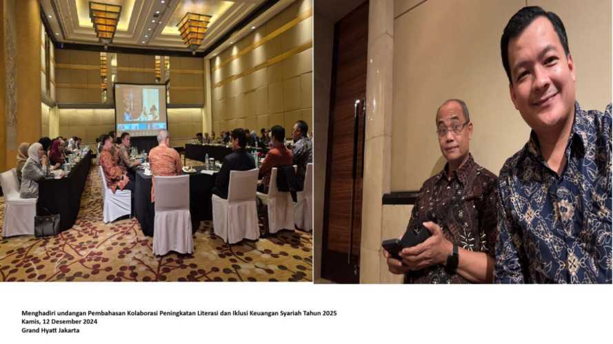 Sosialisasi Literasi Dan Inklusi Keuangan Syariah Yang Dilaksanakan Di Hotel Grand Hyyat Jakarta