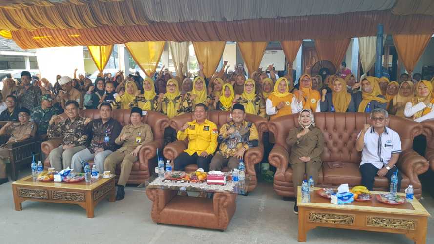 Jamkrida Banten Bersama BPR Serang Turut Berpartisipasi Dalam Pembangunan Infrastruktur Pemasangan Pipa Air Bersih PDAM Tirta Al-Bantani Kabupaten Serang.