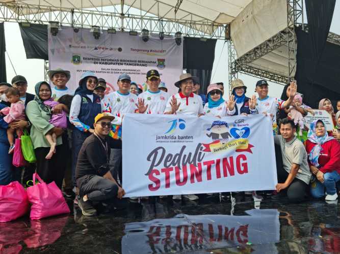 Kang Jamin Peduli Stunting, Program CSR Jamkrida Banten Tahun 2023